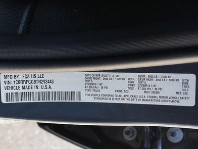2026 RAM 1500 Tradesman
