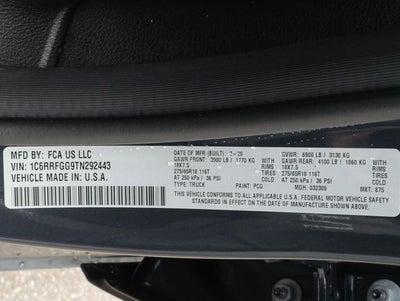 2026 RAM 1500 Tradesman