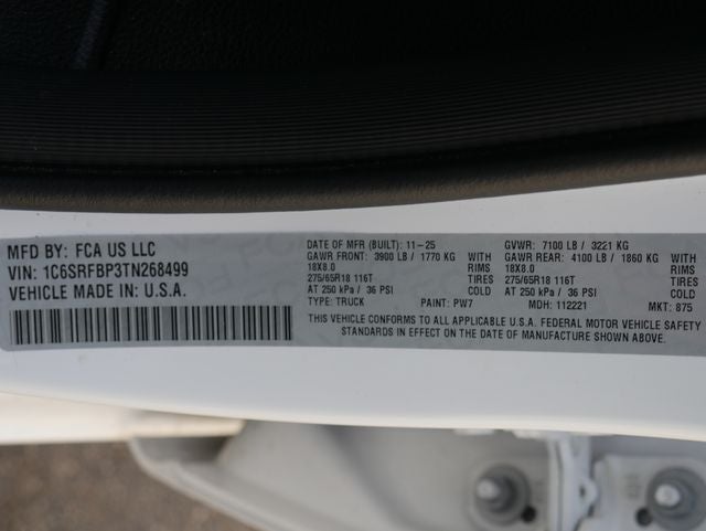 2026 RAM 1500 Big Horn/Lone Star