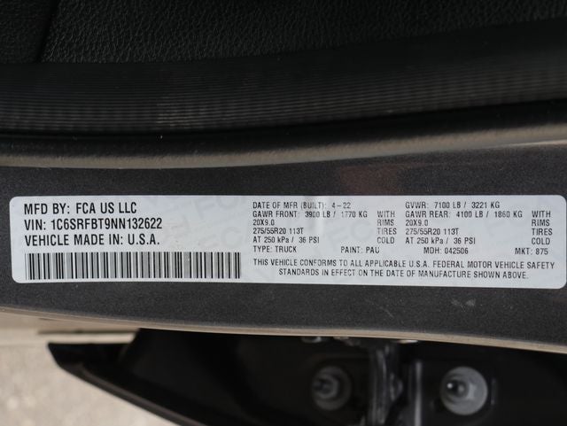 2022 RAM 1500 Big Horn/Lone Star Night Edition