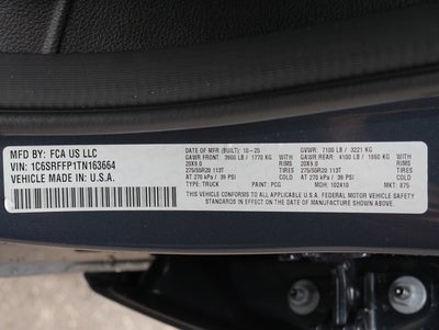 2026 RAM 1500 Big Horn/Lone Star Night Edition