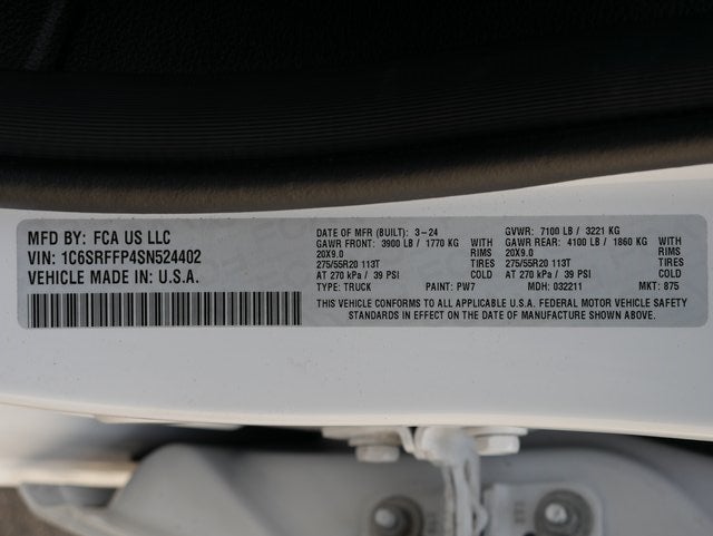 2025 RAM 1500 Big Horn/Lone Star