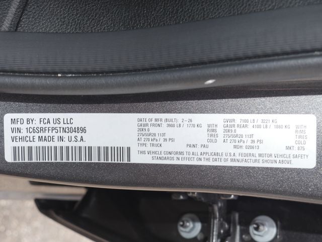 2026 RAM 1500 Big Horn/Lone Star Night Edition