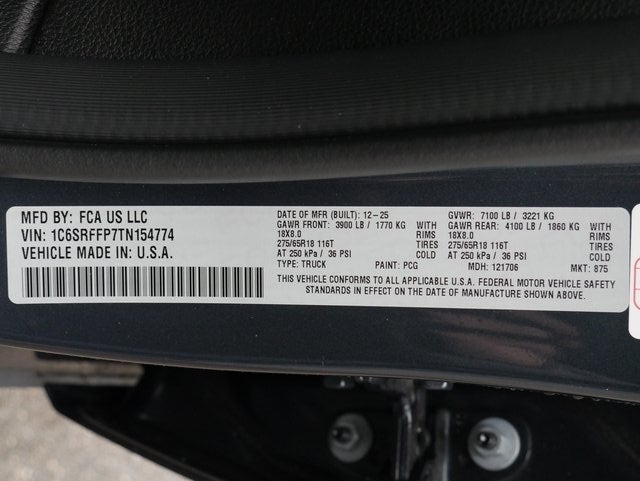 2026 RAM 1500 Big Horn/Lone Star