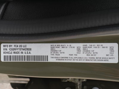 2026 RAM Ram 1500 Big Horn/Lone Star Night Edition
