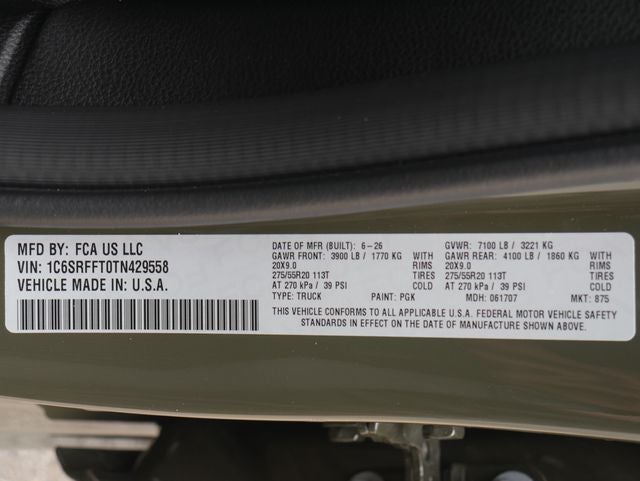 2026 RAM Ram 1500 Big Horn/Lone Star Night Edition