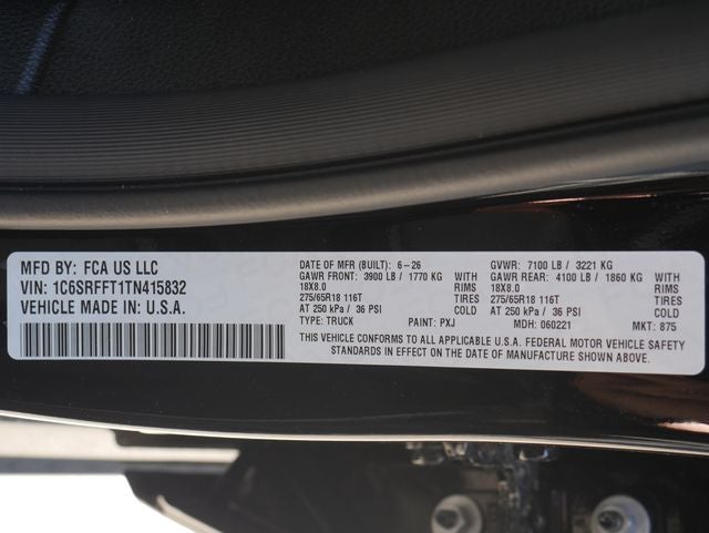2026 RAM Ram 1500 Big Horn/Lone Star