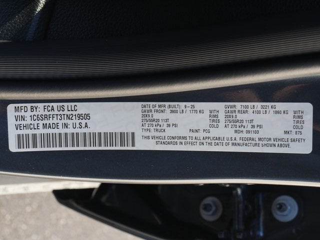 2026 RAM 1500 Big Horn/Lone Star Night Edition