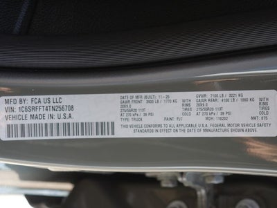 2026 RAM 1500 Big Horn/Lone Star Night Edition