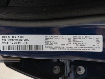 2021 RAM 1500 Big Horn/Lone Star