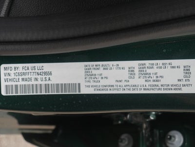 2026 RAM Ram 1500 Big Horn/Lone Star Night Edition