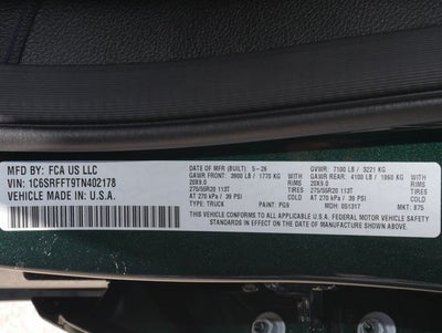 2026 RAM Ram 1500 Big Horn/Lone Star Night Edition