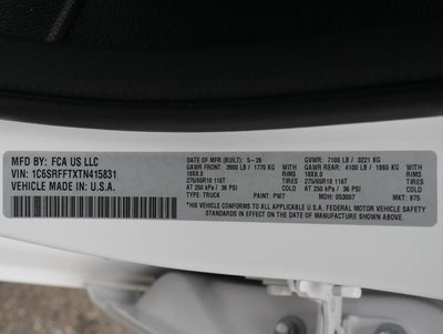 2026 RAM Ram 1500 Big Horn/Lone Star