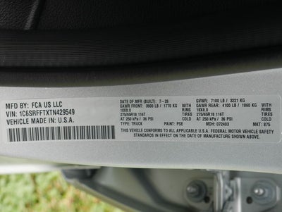 2026 RAM 1500 Big Horn/Lone Star