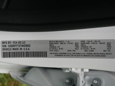 2026 RAM 1500 Big Horn/Lone Star Night Edition