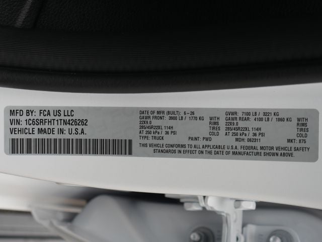2026 RAM Ram 1500 Limited Night Edition