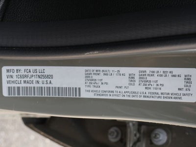2026 RAM 1500 Laramie