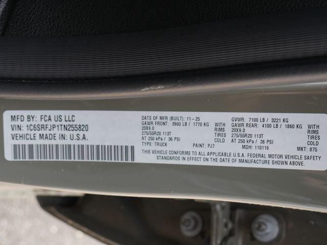 2026 RAM 1500 Laramie