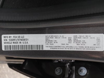 2026 RAM 1500 Laramie Night Edition