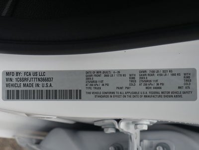 2026 RAM Ram 1500 Laramie
