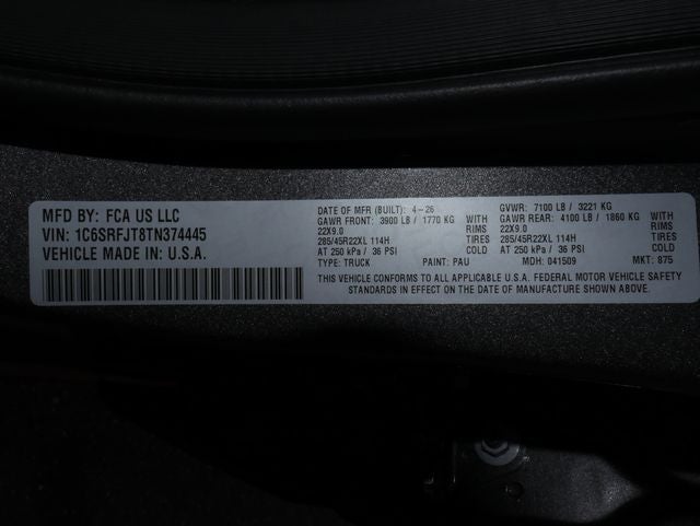 2026 RAM 1500 Laramie Night Edition