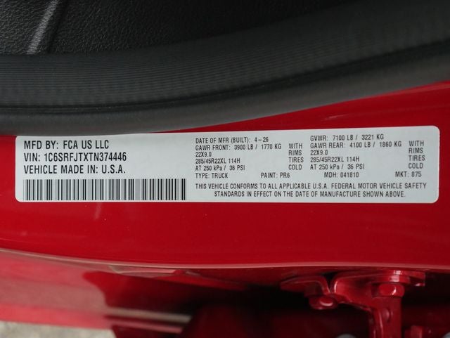 2026 RAM 1500 Laramie Night Edition