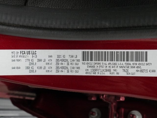 2020 RAM 1500 Laramie Longhorn