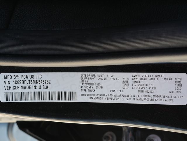 2021 RAM 1500 Rebel