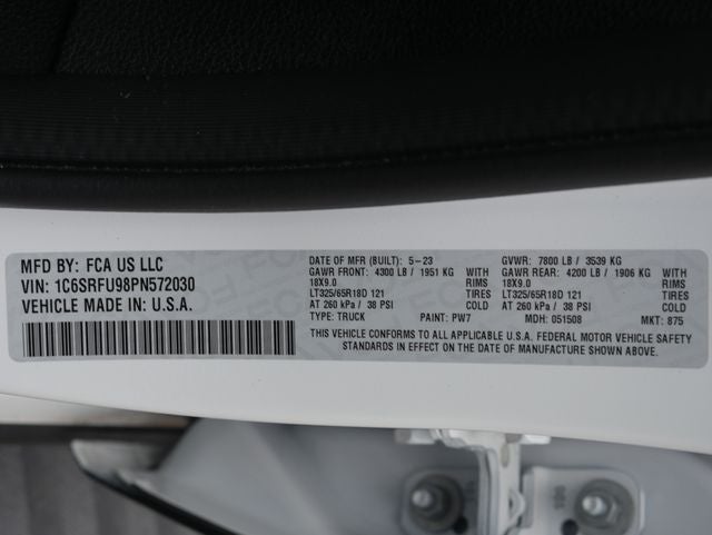 2023 RAM 1500 TRX