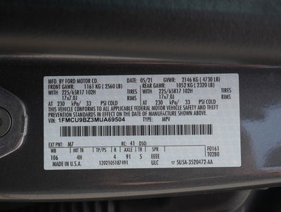 2021 Ford Escape SE