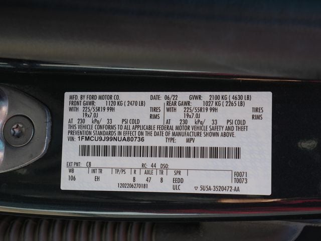 2022 Ford Escape Titanium