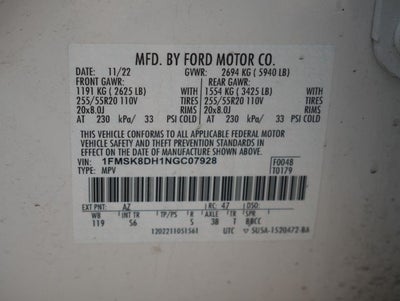 2022 Ford Explorer XLT