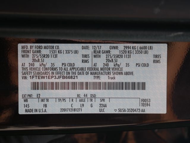 2018 Ford F-150 XLT
