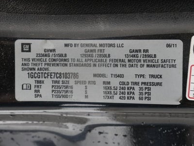 2012 Chevrolet Colorado LT