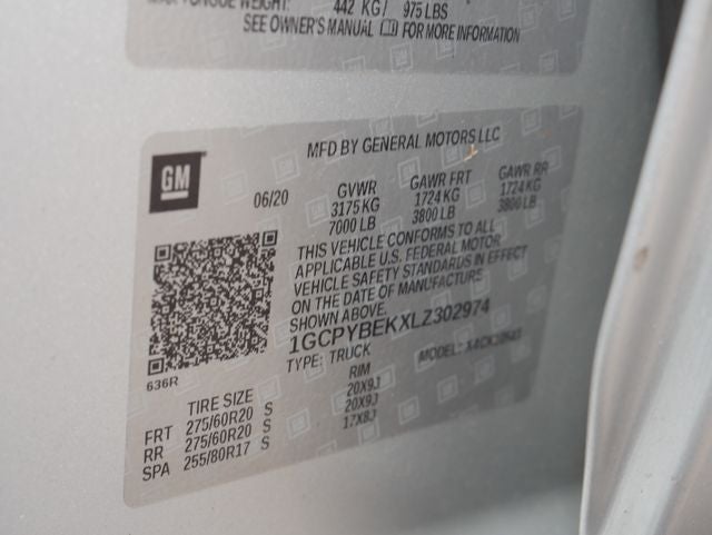 2020 Chevrolet Silverado 1500 Custom