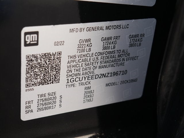 2022 Chevrolet Silverado 1500 LTD RST