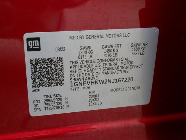 2022 Chevrolet Traverse LT Leather