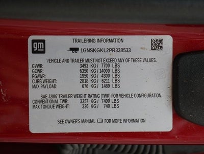 2023 Chevrolet Suburban High Country