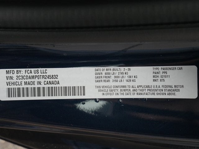 2026 Dodge Charger R/T Scat Pack Blacktop