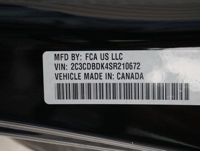 2025 Dodge Charger R/T Scat Pack Track Package