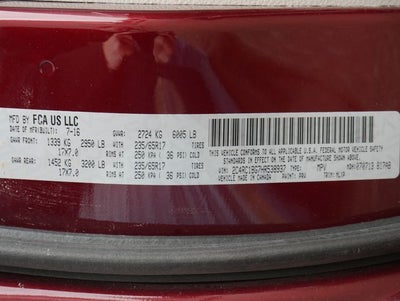 2017 Chrysler Pacifica Touring L