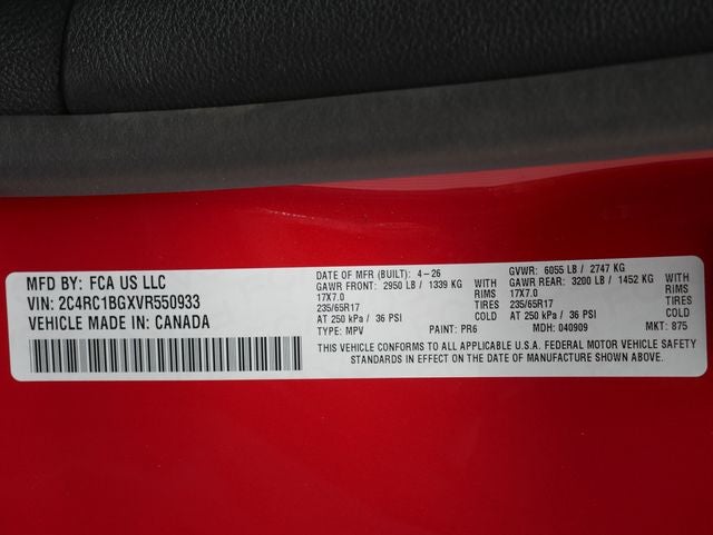 2027 Chrysler Pacifica Select