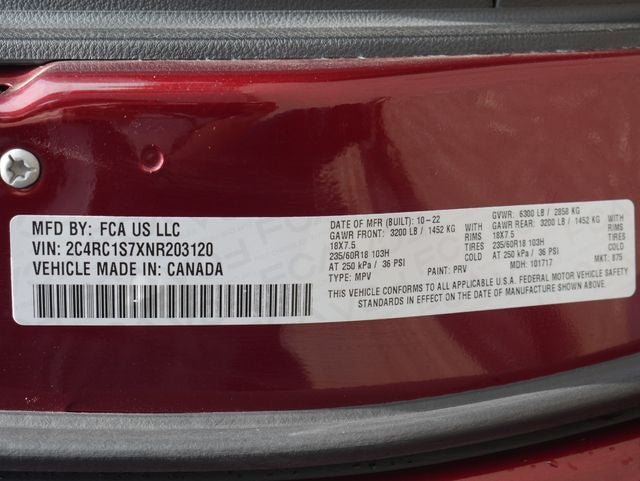 2022 Chrysler Pacifica Hybrid Limited