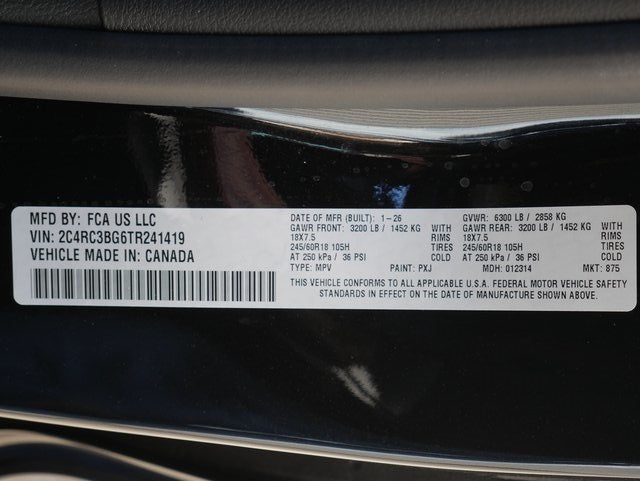 2026 Chrysler Pacifica Select