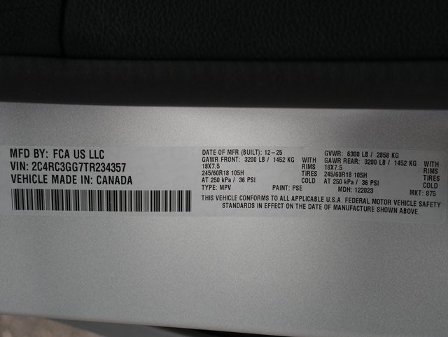 2026 Chrysler Pacifica Limited