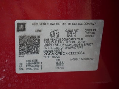 2019 Chevrolet Silverado 1500 LD LT