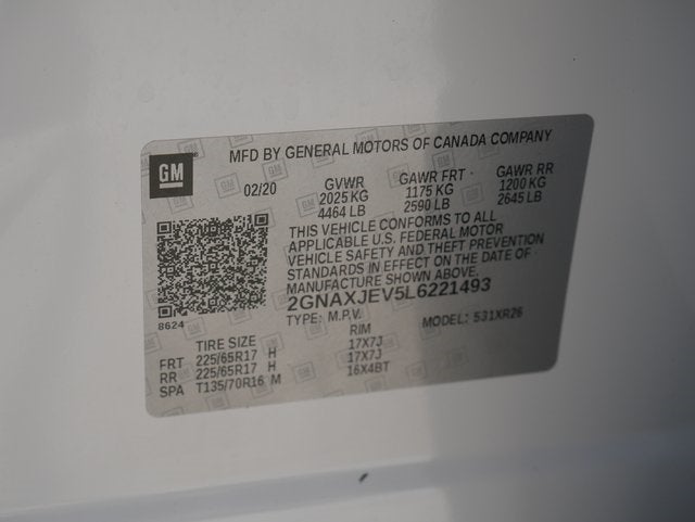 2020 Chevrolet Equinox LT