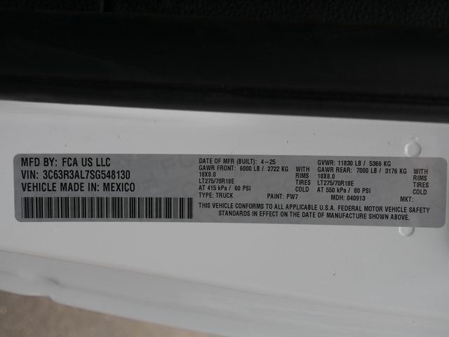 2025 RAM 3500 Tradesman