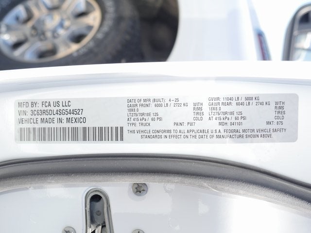 2025 RAM 2500 Big Horn