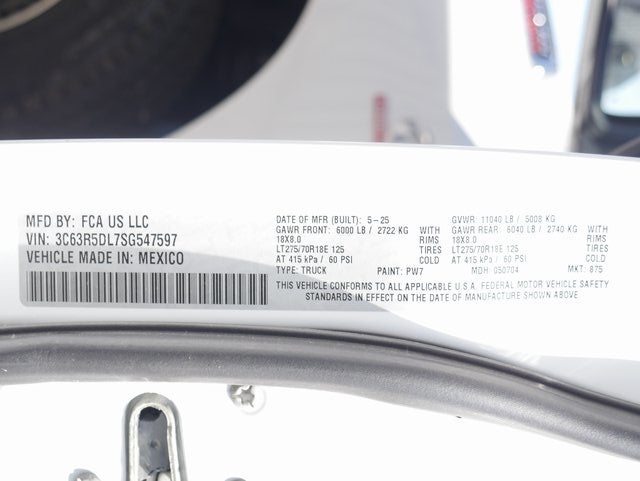 2025 RAM 2500 Big Horn